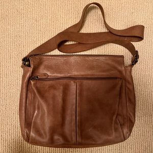 Roots Messenger Bag - fits 15” laptop (Natural)
